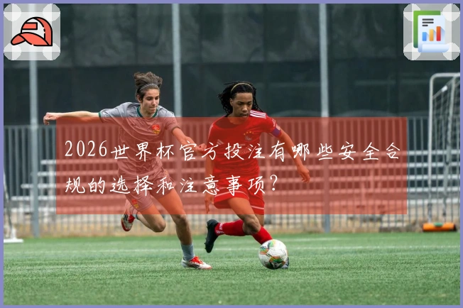 2026世界杯官方投注有哪些安全合规的选择和注意事项？