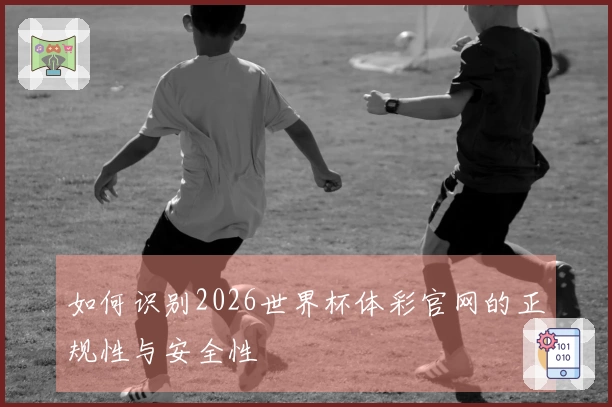 如何识别2026世界杯体彩官网的正规性与安全性